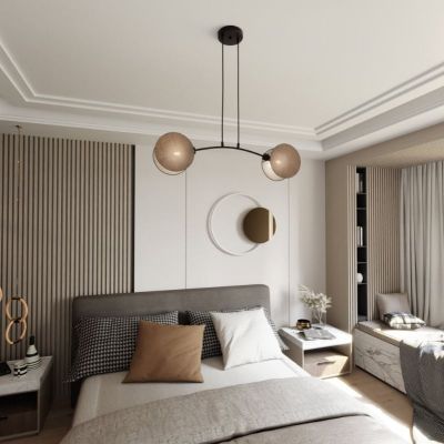 Lampa wisząca MOTIF 2 NATURAL EMIBIG (1328/2)